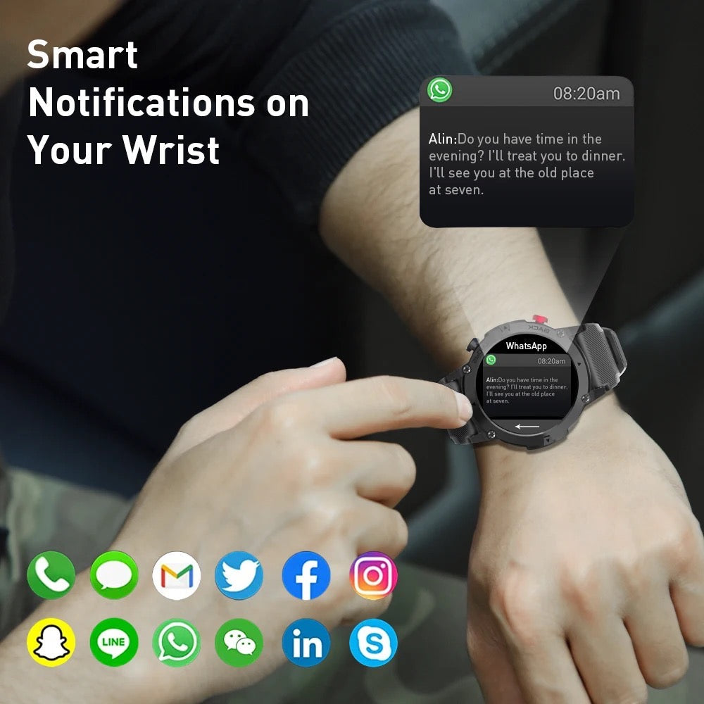 Combo pack Smart Watch With Wireless Earbuds